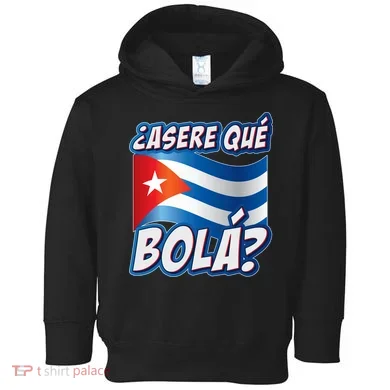 Cuba Asere Que Bola? Toddler Hoodie