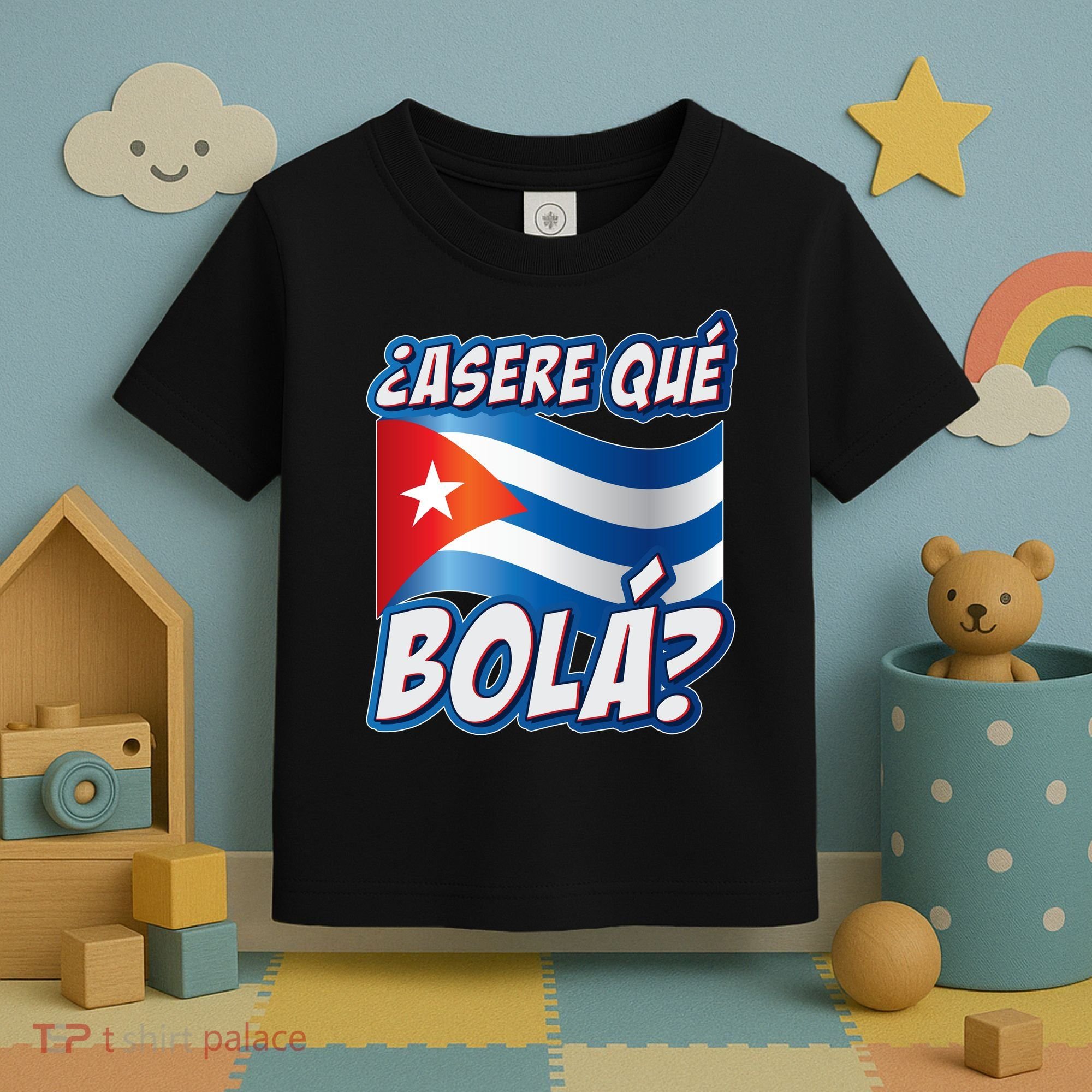 Cuba Asere Que Bola?  Toddler T-Shirt