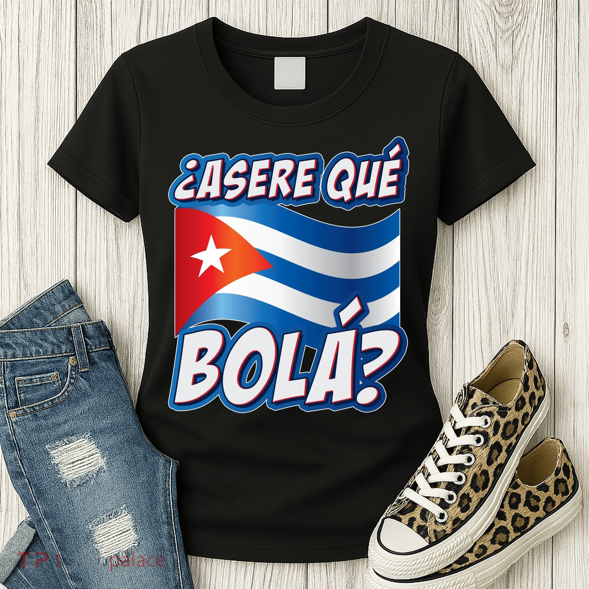 Cuba Asere Que Bola?  Women's T-Shirt