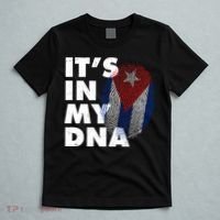 Cuba It's In My DNA Cuban Flag Fingerprint T-Shirt thumb 5