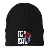 Cuba It's In My DNA Cuban Flag Fingerprint Beanie thumb 0