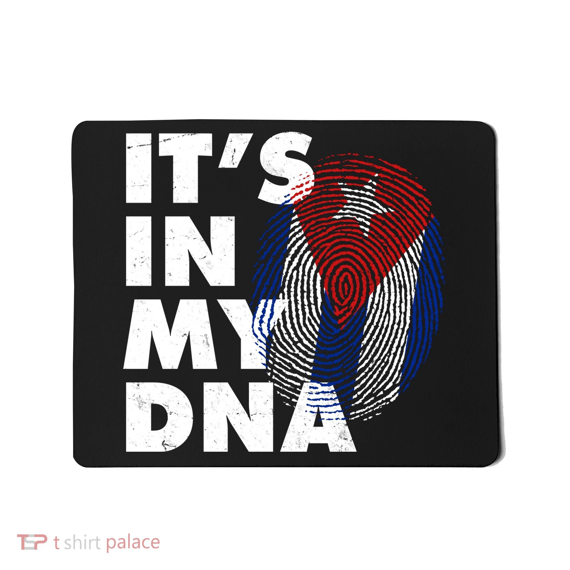 Cuba It's In My DNA Cuban Flag Fingerprint Mousepad
