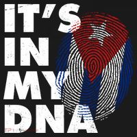 Cuba It's In My DNA Cuban Flag Fingerprint Mousepad thumb 1