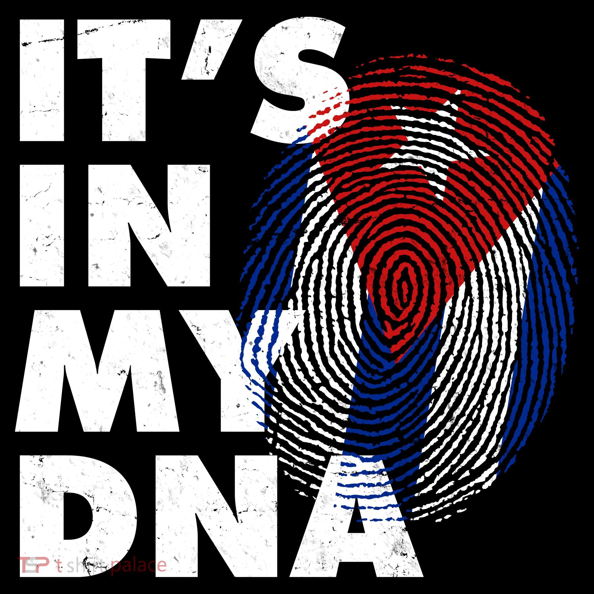 Cuba It's In My DNA Cuban Flag Fingerprint Women's Tank Top