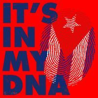 Cuba It's In My DNA Cuban Flag Fingerprint Santa Hat thumb 1
