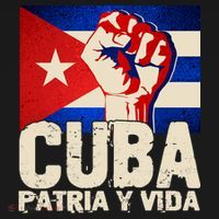Cuba Patria Y Vida Cuban Flag Protest Fist Ornament thumb 1