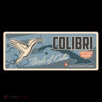 Cuba Travel Retro Banner Bird Watching Colibri Coffee Mug thumb 5