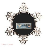 Cuba Travel Retro Banner Bird Watching Colibri Ornament thumb 0