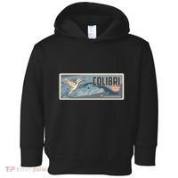 Cuba Travel Retro Banner Bird Watching Colibri Toddler Hoodie thumb 0