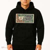 Cuba Travel Retro Banner Cuban Coffee Hoodie thumb 2