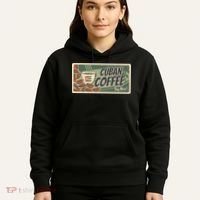 Cuba Travel Retro Banner Cuban Coffee Hoodie thumb 5