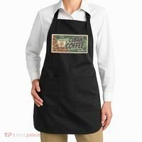 Cuba Travel Retro Banner Cuban Coffee Apron thumb 2