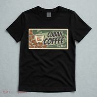 Cuba Travel Retro Banner Cuban Coffee T-Shirt thumb 5