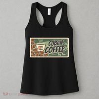 Cuba Travel Retro Banner Cuban Coffee Women's Tank Top thumb 3