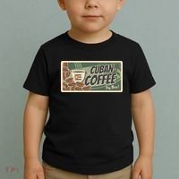 Cuba Travel Retro Banner Cuban Coffee Toddler T-Shirt thumb 2