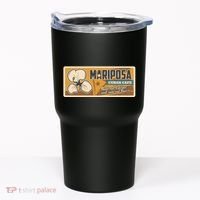 Cuba Travel Retro Cuban Café Mariposa Tumbler thumb 0