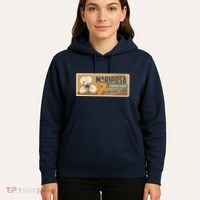 Cuba Travel Retro Cuban Café Mariposa Hoodie thumb 5