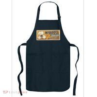 Cuba Travel Retro Cuban Café Mariposa Apron thumb 0