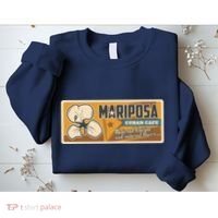 Cuba Travel Retro Cuban Café Mariposa Sweatshirt thumb 2