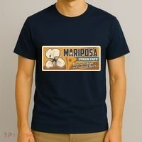 Cuba Travel Retro Cuban Café Mariposa T-Shirt thumb 3
