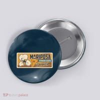Cuba Travel Retro Cuban Café Mariposa Button thumb 0