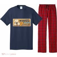 Cuba Travel Retro Cuban Café Mariposa Pajama Set thumb 0