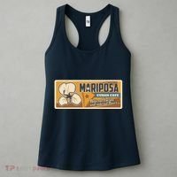 Cuba Travel Retro Cuban Café Mariposa Women's Tank Top thumb 3