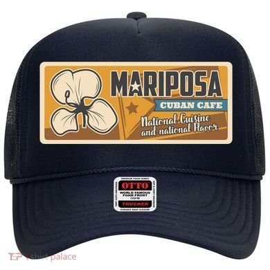 Cuba Travel Retro Cuban Café Mariposa Hat