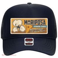 Cuba Travel Retro Cuban Café Mariposa Hat thumb 0