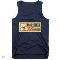 Cuba Travel Retro Cuban Café Mariposa Tank Top thumb 0