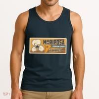 Cuba Travel Retro Cuban Café Mariposa Tank Top thumb 3