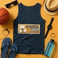 Cuba Travel Retro Cuban Café Mariposa Tank Top thumb 4