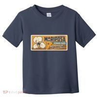 Cuba Travel Retro Cuban Café Mariposa Toddler T-Shirt thumb 0