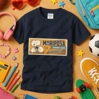 Cuba Travel Retro Cuban Café Mariposa Kids T-Shirt thumb 3