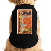 Cuba Travel Retro Cuban Cigar Tabaco Doggie Tank thumb 0