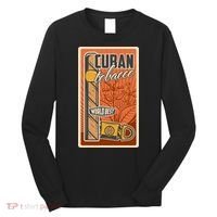 Cuba Travel Retro Cuban Cigar Tabaco Long Sleeve Shirt thumb 0