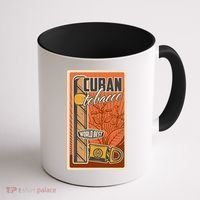 Cuba Travel Retro Cuban Cigar Tabaco Coffee Mug thumb 1