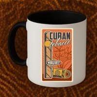 Cuba Travel Retro Cuban Cigar Tabaco Coffee Mug thumb 2