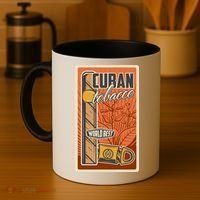 Cuba Travel Retro Cuban Cigar Tabaco Coffee Mug thumb 4