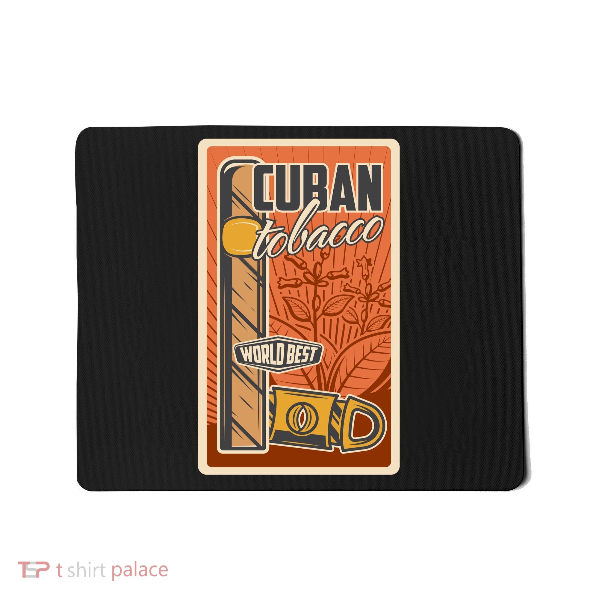Cuba Travel Retro Cuban Cigar Tabaco Mousepad