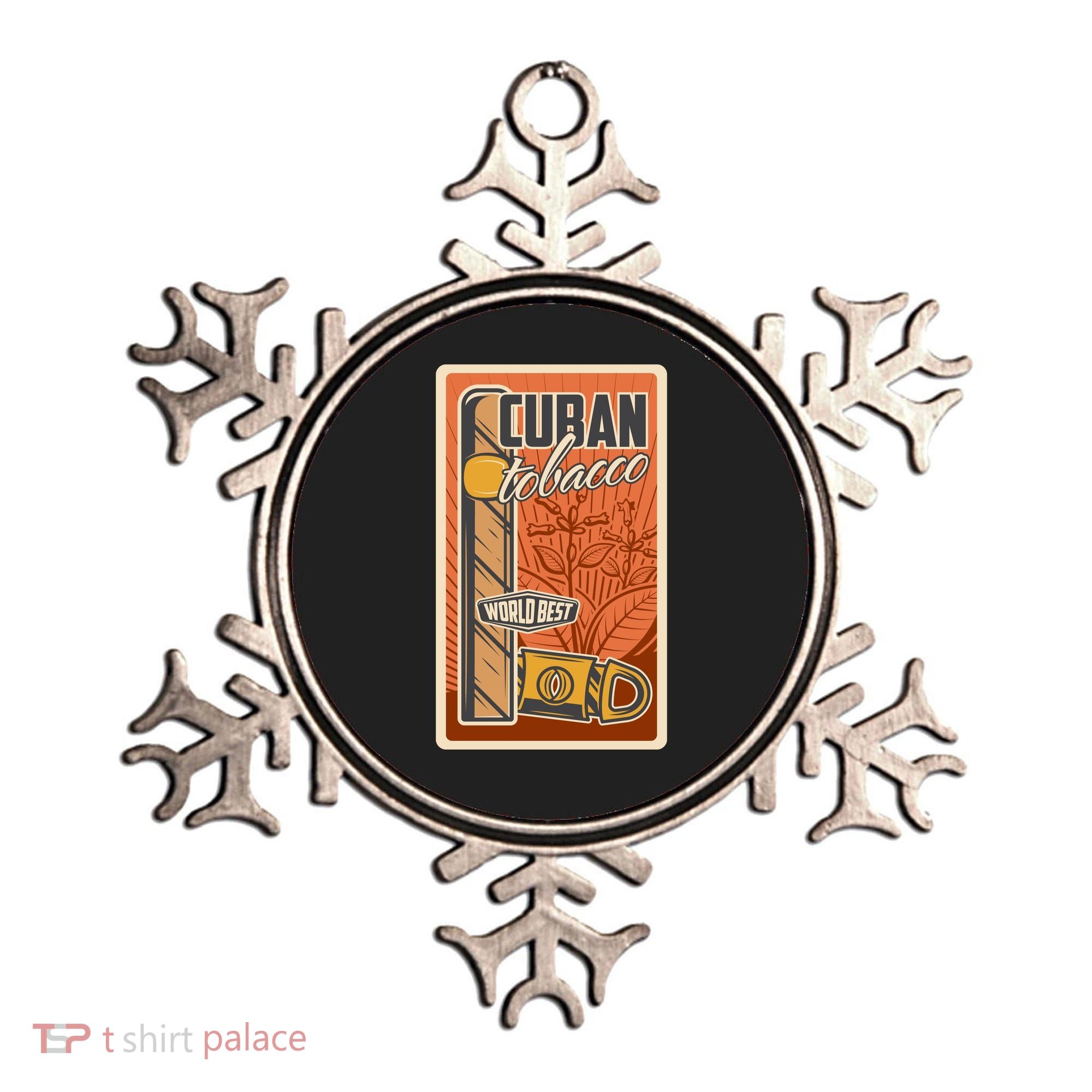Cuba Travel Retro Cuban Cigar Tabaco Ornament