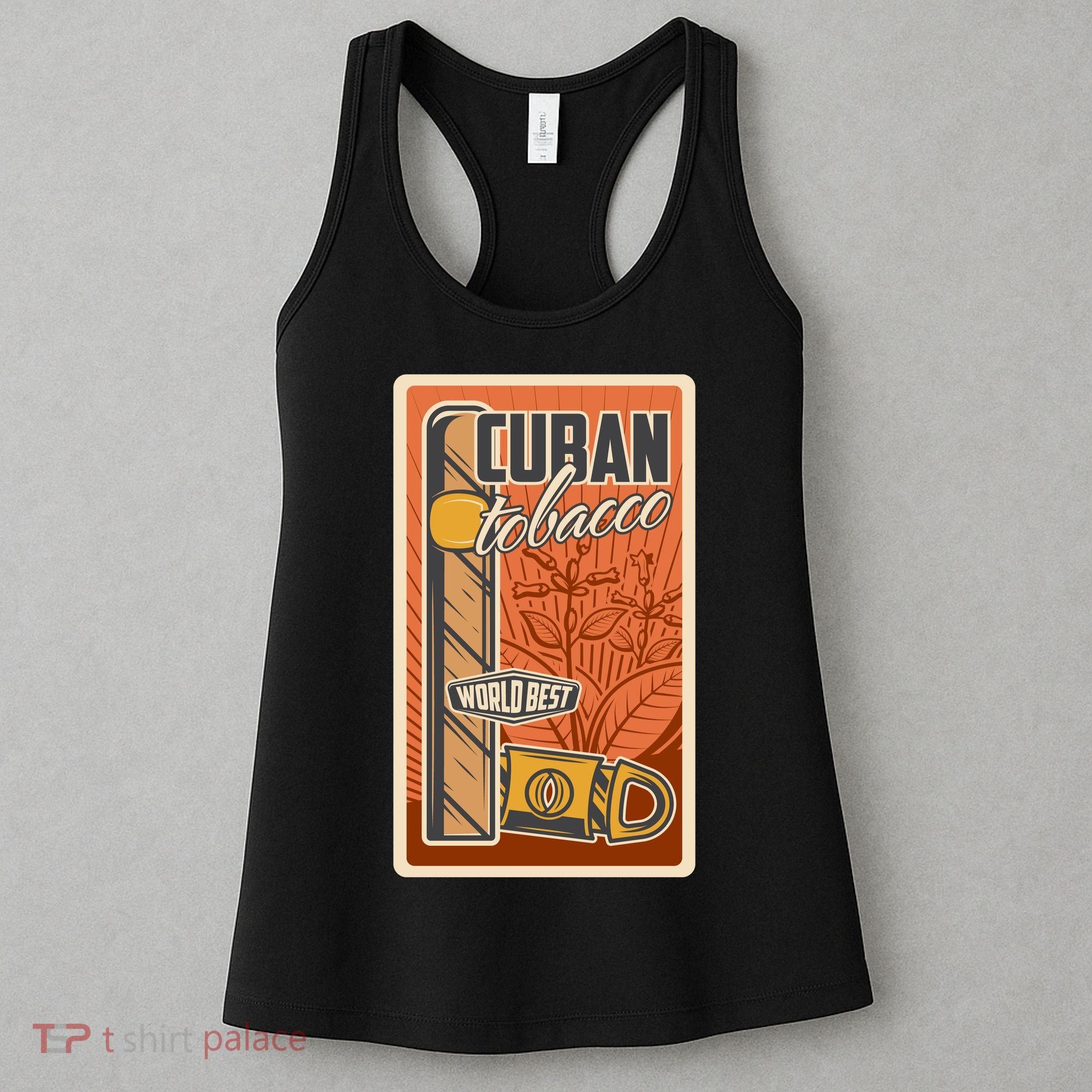 Cuba Travel Retro Cuban Cigar Tabaco Women's Tank Top