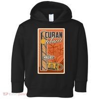 Cuba Travel Retro Cuban Cigar Tabaco Toddler Hoodie thumb 0