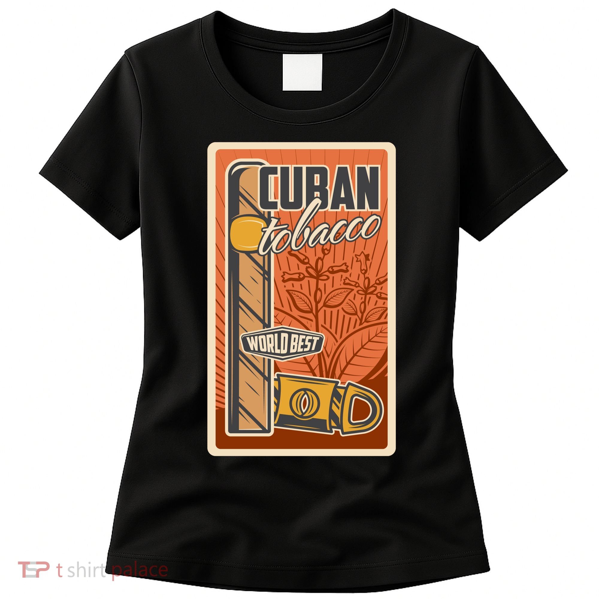 Cuba Travel Retro Cuban Cigar Tabaco Women's T-Shirt