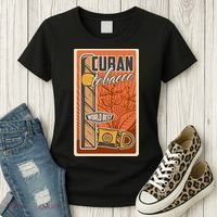 Cuba Travel Retro Cuban Cigar Tabaco Women's T-Shirt thumb 3