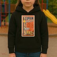 Cuba Travel Retro Cuban Cigar Tabaco Kids Hoodie thumb 3