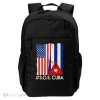 Cuba USA Flags United #S.O.S.CUBA Backpack thumb 0