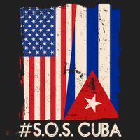 Cuba USA Flags United #S.O.S.CUBA Tumbler thumb 3