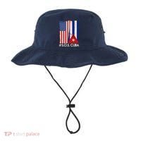 Cuba USA Flags United #S.O.S.CUBA Bucket Hat thumb 0