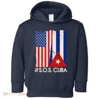 Cuba USA Flags United #S.O.S.CUBA Toddler Hoodie thumb 0